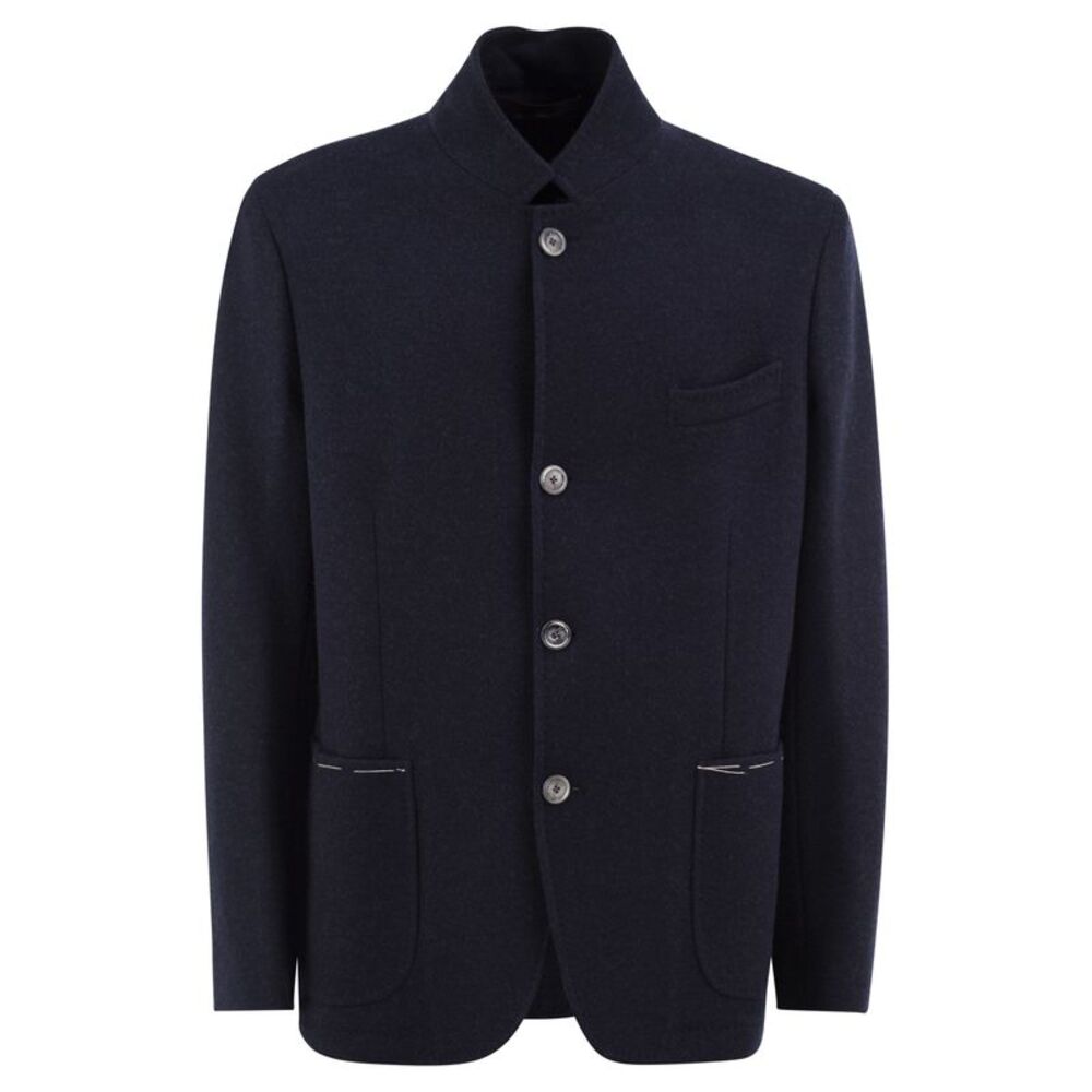 Fedeli Men Damon - Double Flanel Cashmere Blazer